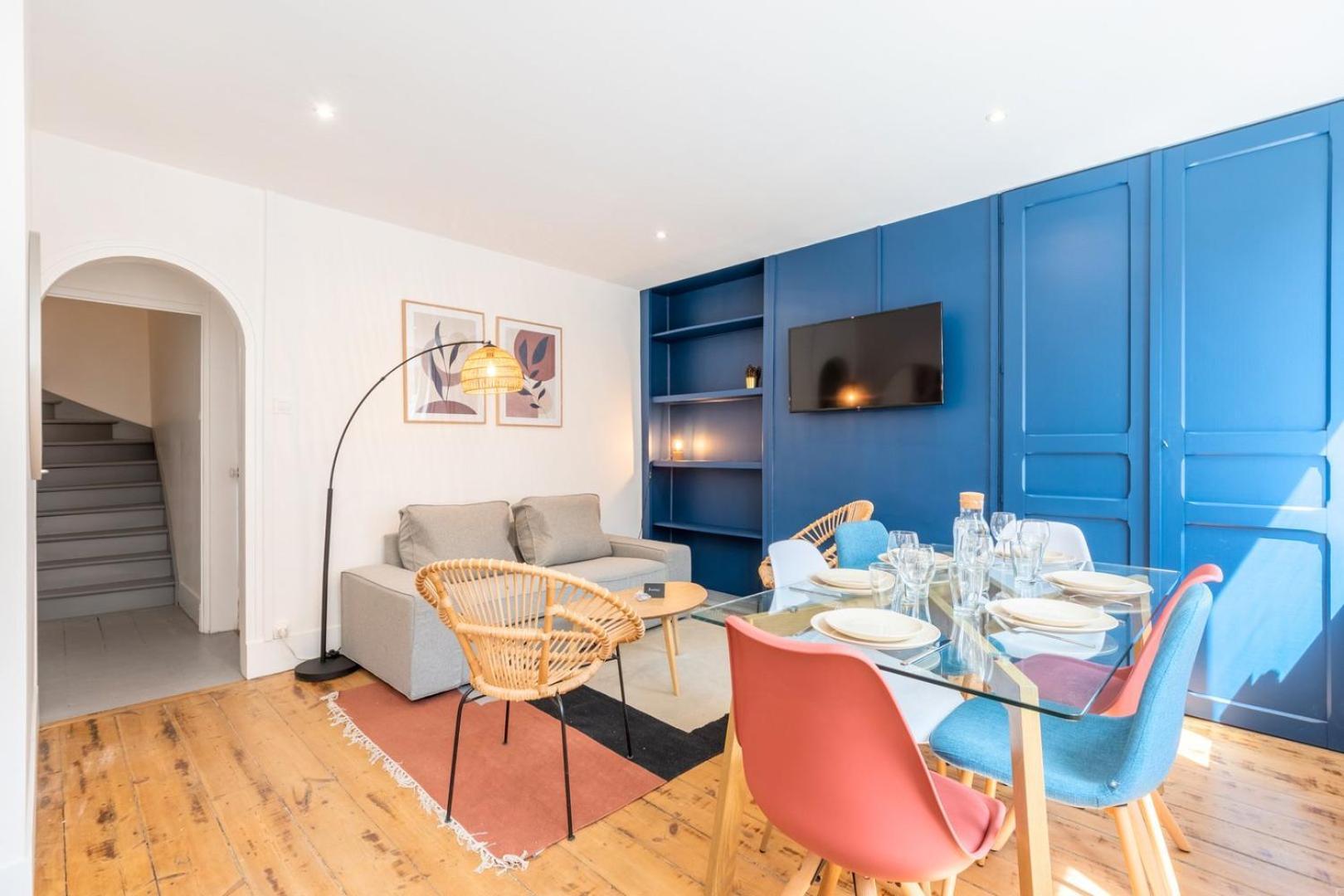 Bright 3-Bedroom 2-Bathroom Flat Lille Exteriér fotografie